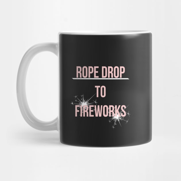 Rope Drop to Fireworks Millennial Pink by FandomTrading